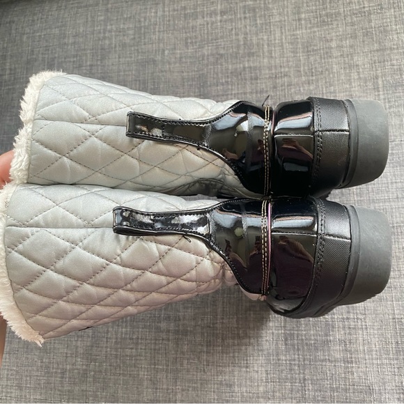 WINTER SNOW BOOT SPORTO Waterproof QUILTED FUAX FUR LINED Boots - Picture 10 of 11